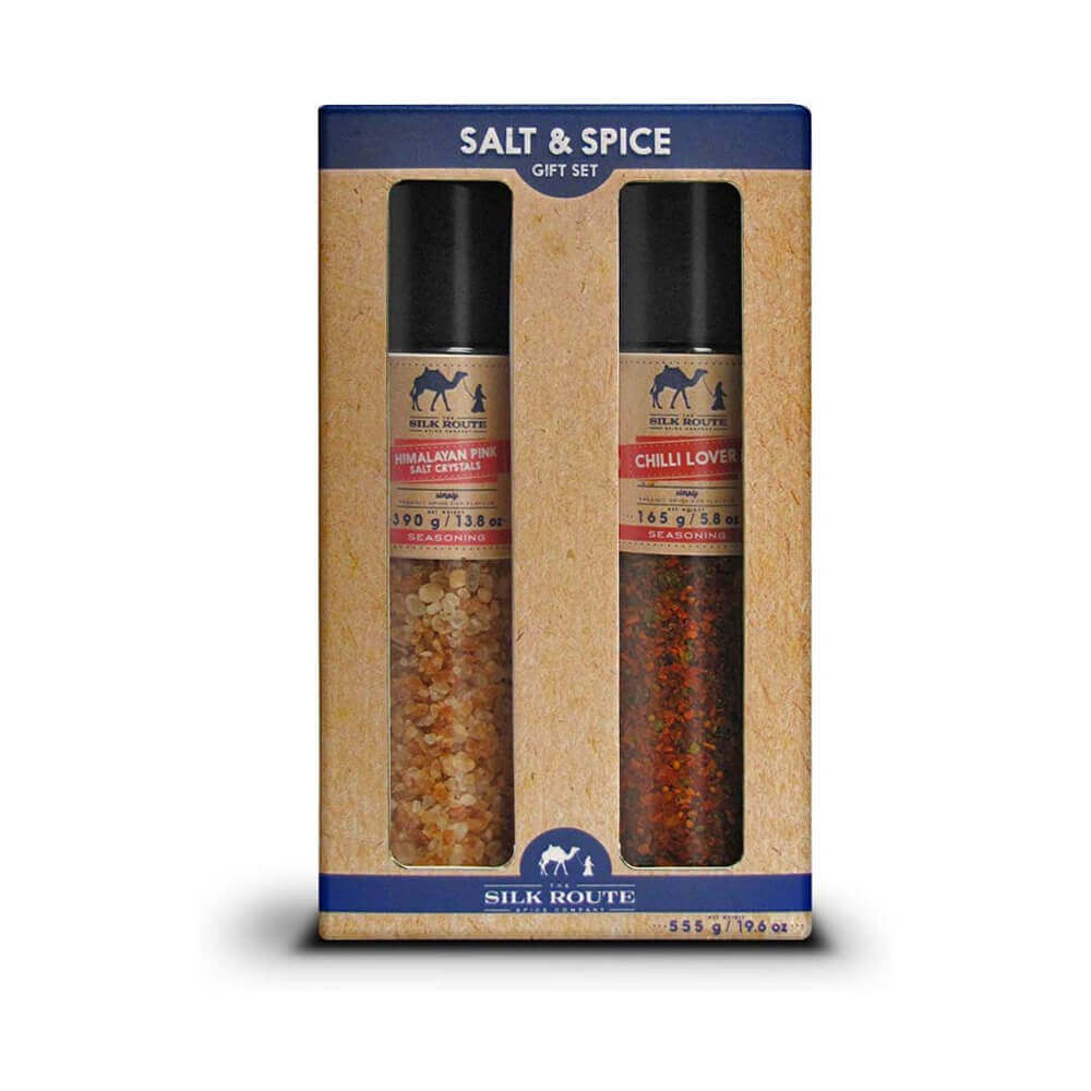 Silk Route Gift Set Salt & Spice Grinders 545g
